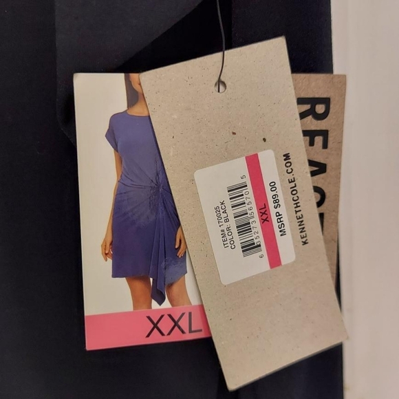 NWT KENNETH COLE REACTION XXL BLACK DRESS - Picture 3 of 7